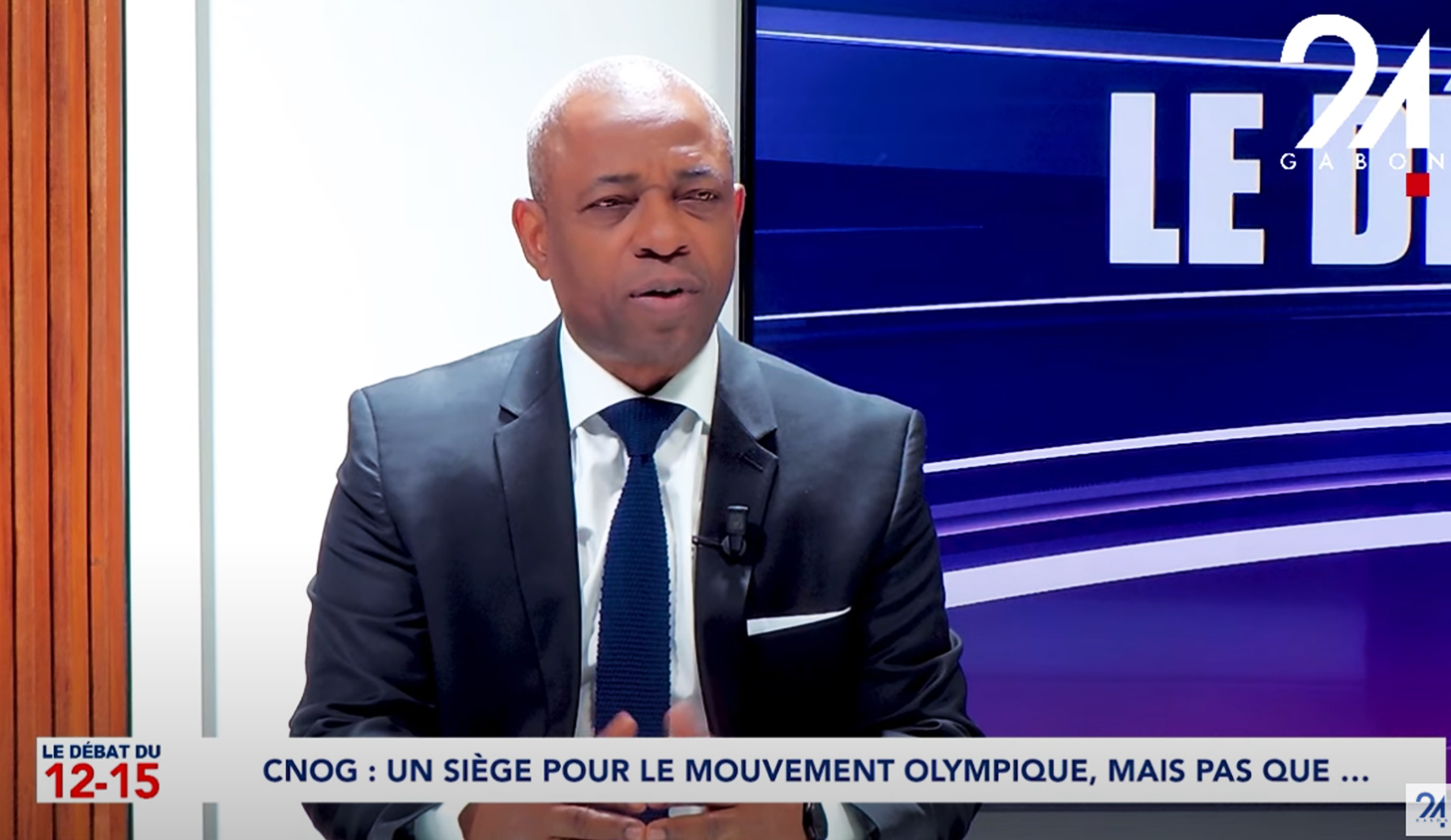 Le Président Crésant Pambo était l’invité de l’émission « Le Débat du 12-15 » sur Gabon24.