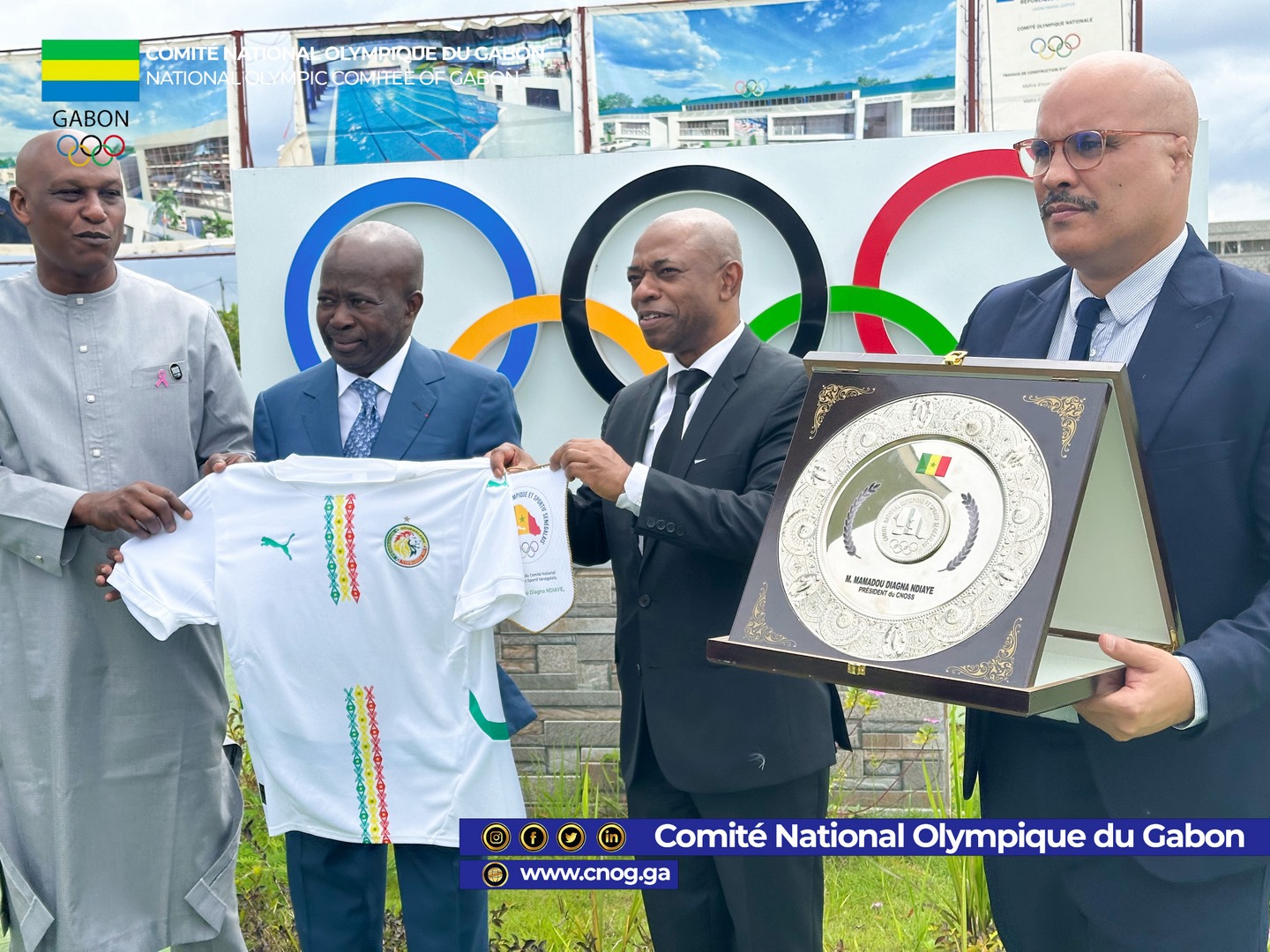 𝐑𝐞𝐭𝐨𝐮𝐫 𝐞𝐧 𝐯𝐢𝐝𝐞́𝐨 𝐬𝐮𝐫 𝐥𝐚 𝐯𝐢𝐬𝐢𝐭𝐞 𝐝𝐮 𝐏𝐫𝐞́𝐬𝐢𝐝𝐞𝐧𝐭 𝐝𝐮 𝐂𝐍𝐎 𝐝𝐮 𝐒𝐞́𝐧𝐞́𝐠𝐚𝐥 𝐚𝐮 𝐧𝐨𝐮𝐯𝐞𝐚𝐮 𝐬𝐢𝐞̀𝐠𝐞 𝐝𝐮 𝐂𝐍𝐎𝐆.